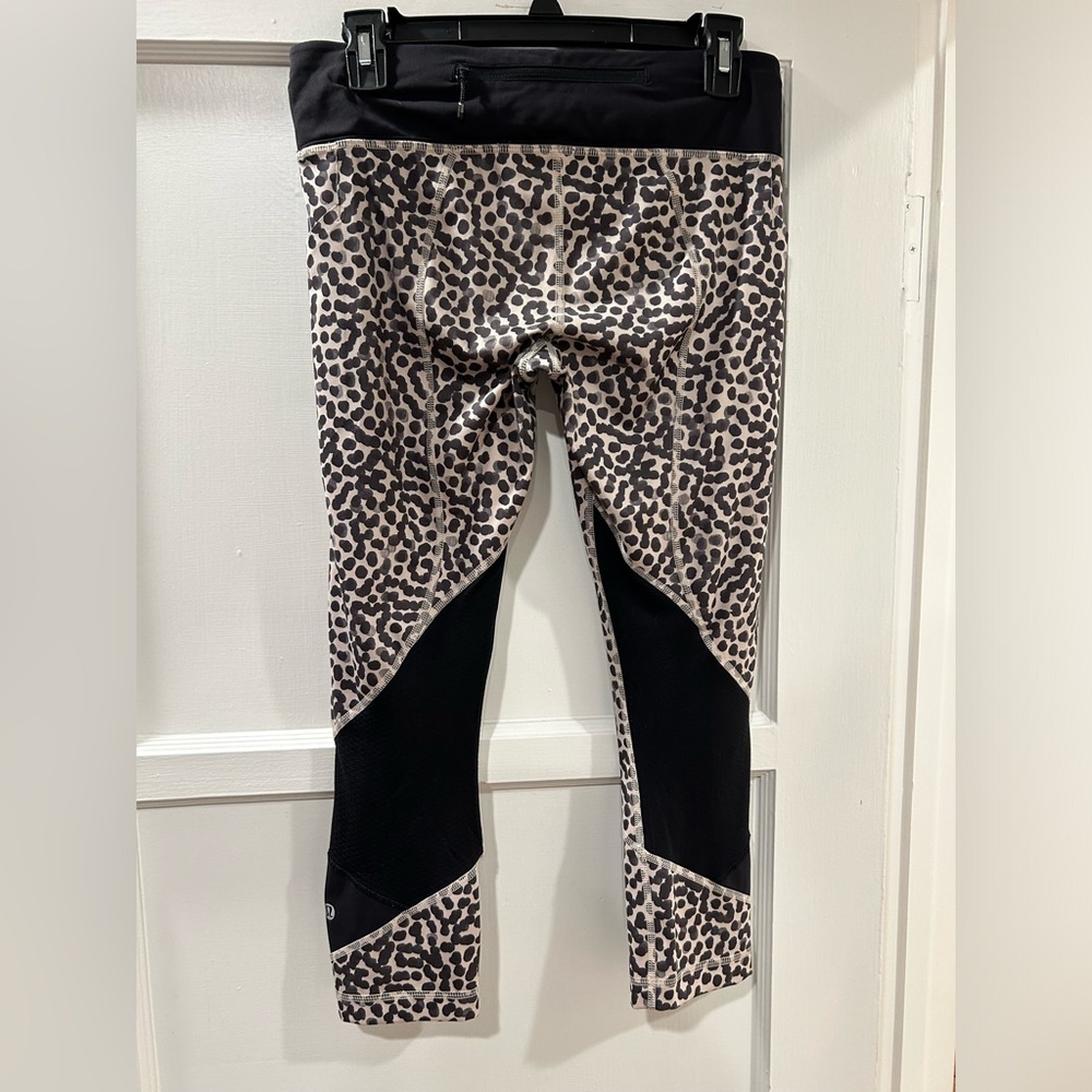 Lululemon pace rival crop mid rise leggings size 6 - Picture 3 of 11